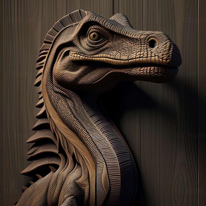 3D модель Ожорапторзавр буреи (STL)